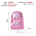 Fantasy PU printed dot children's backpack